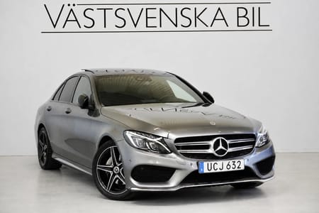Mercedes-Benz C 220 d 9G-Tronic AMG Pano/Burmester/Värmare
