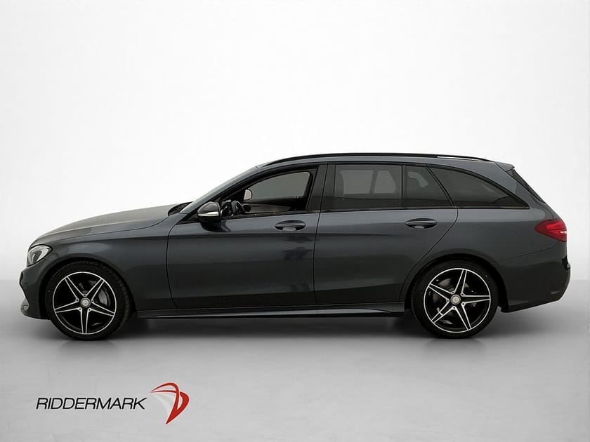 Bild 5 av Mercedes-Benz C 220 T d BlueTEC 7G AMG Night Skinn Drag LED 170hk