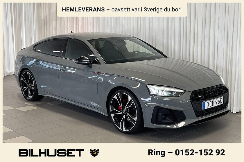 Bild 1 av Audi A5 Sportback 40 TDI quattro Q AUT S -LINE COMPETITION LASER COCKPIT VÄRMARE