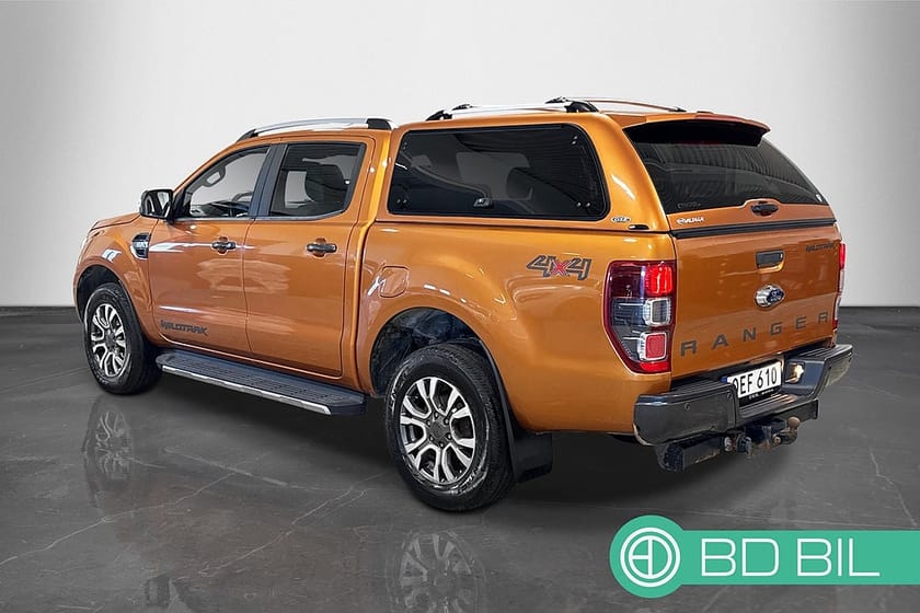 Bild 2 av Ford Ranger Dubbelhytt WILDTRAK 200HK SE SKICK KÅPA SLÄDE ROSTSKYDDSBEHANDLAD