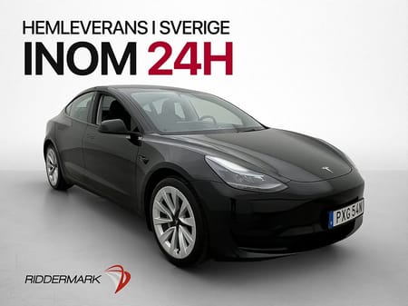Tesla Model 3 Standard Range 283hk MOMS Pano Kamera Läder