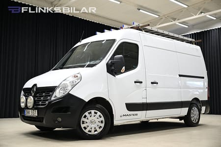 Renault Master 170HK Automat|Dubbeldörr|Drag|Värmare|GPS|Backkamera