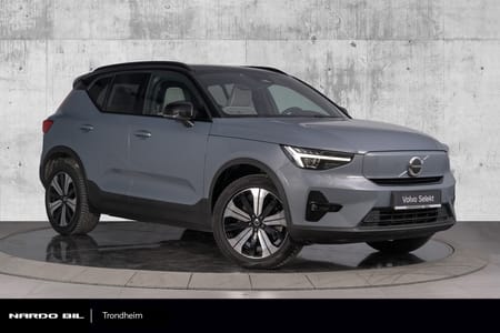 Volvo XC40 Recharge Twin motor Plus 408 hk. Varmepumpe/VOC/Krok/Induktiv lader