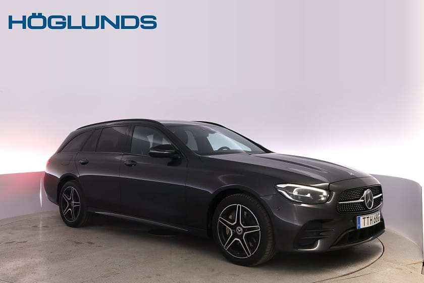 Bild 1 av Mercedes-Benz E 300 T de 4MATIC AMG Headup B-kamera Drag V-hjul