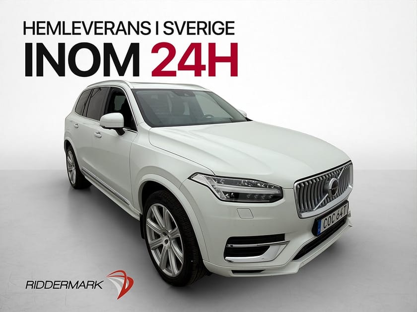 Bild 1 av Volvo XC90 T8 AWD Inscription 7-Sits Värmare H/K Pano 360°