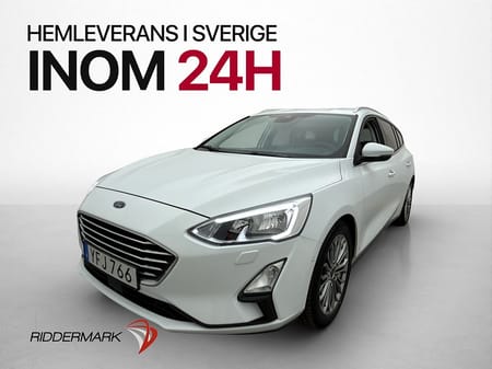 Ford Focus Kombi 125hk Titanium Kamera CarPlay Dragkrok