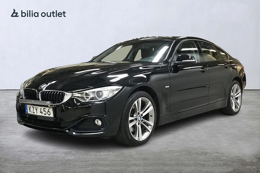 Bild 1 av BMW 430i xDrive Gran Coupé 430 aut Sport line 252hk Taklucka Drag