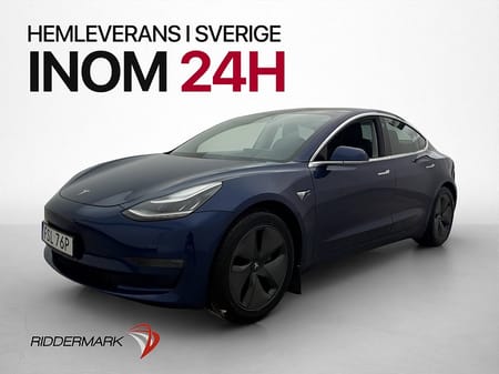 Tesla Model 3 Standard Range Plus Svensksåld Panorama Drag