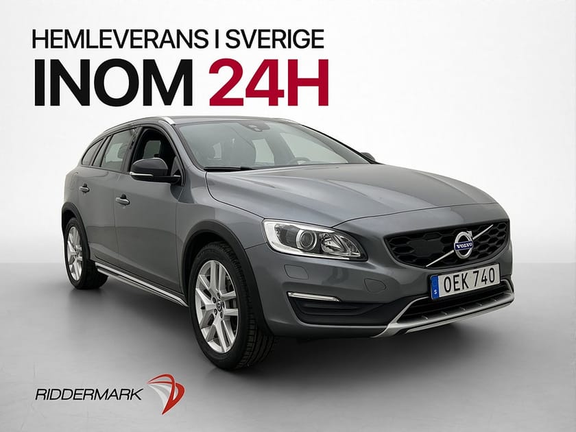 Bild 1 av Volvo V60 Cross Country D4 AWD Summum VOC D-Värm Skinn Drag