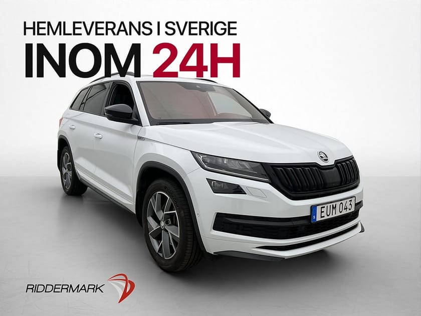 Bild 3 av Škoda Kodiaq 7-Seater Skoda 2.0 TDI 4x4 Sportline 7-Sits Pano Canton Drag