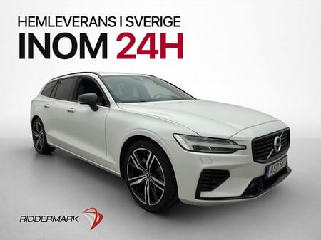 Volvo V60 T6 AWD R-Design VOC Kamera Värm Dragkrok CarPlay