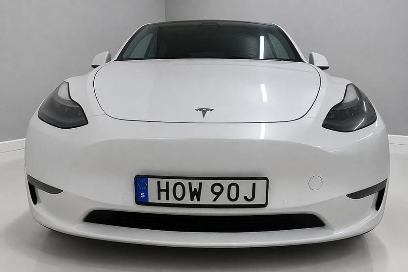 Bild 3 av Tesla Model Y Long Range AWD Dragkrok Panorama MOMS 360° Autopilot