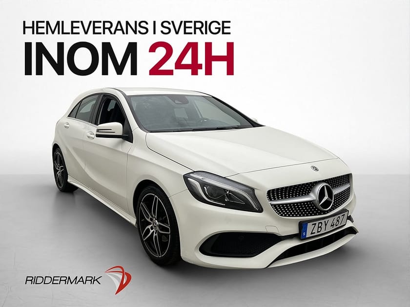 Bild 1 av Mercedes-Benz A 200 d A200 AMG Style Backkamera Halvskinn