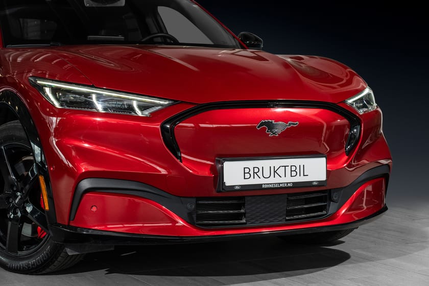 Bilde 2 av Ford Mustang Mach-E Long Range AWD | Tek+ | Serviceavtale | Pano | B&O | Krok| 360Kam+
