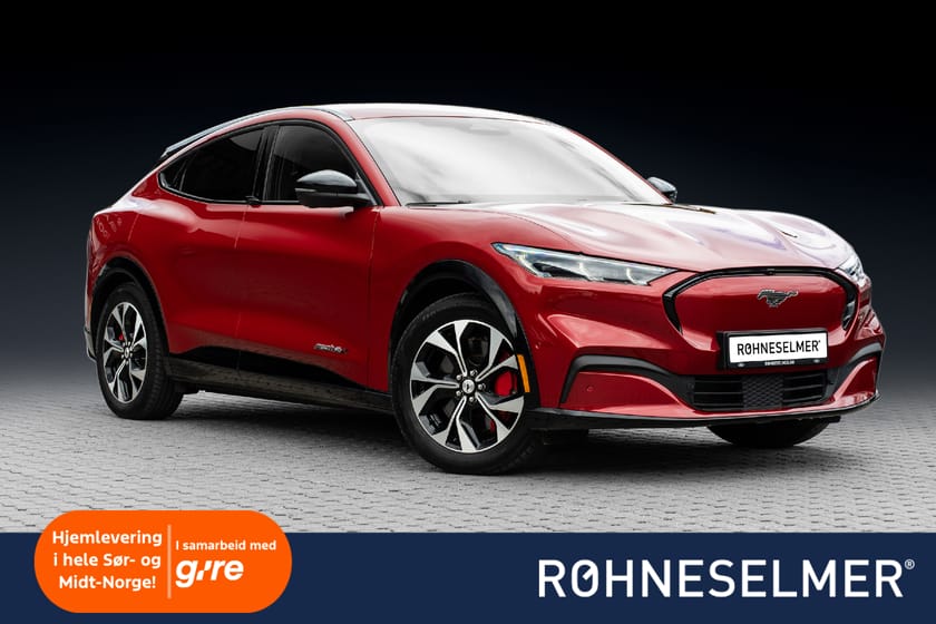 Bilde 1 av Ford Mustang Mach-E Long Range AWD LR|AWD|Tekno|B&O|360|Krok|Skinn|Innbytte|Se km!