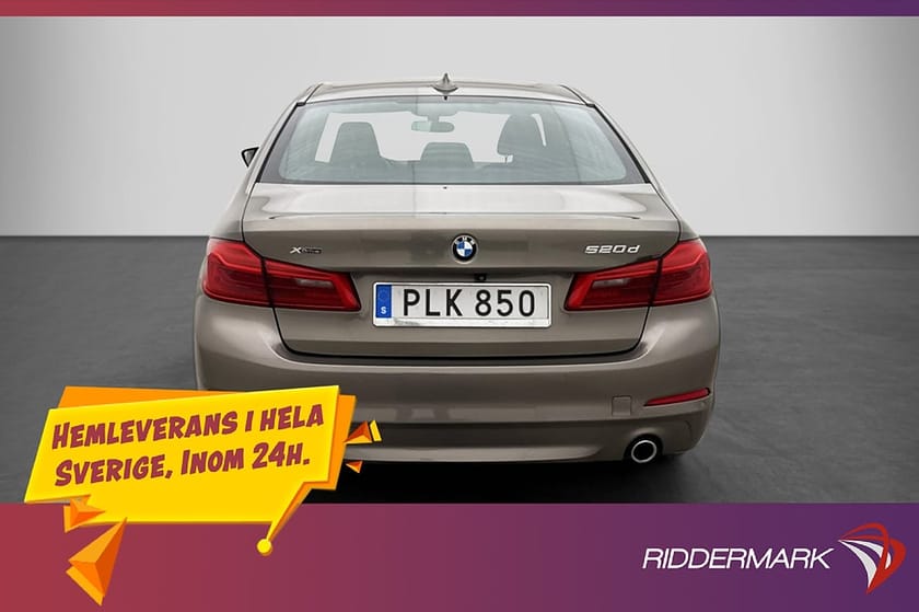 Bild 5 av BMW 520d xDrive Sedan 520 D Kamera Navi P-Sensorer Rattvärme Drag