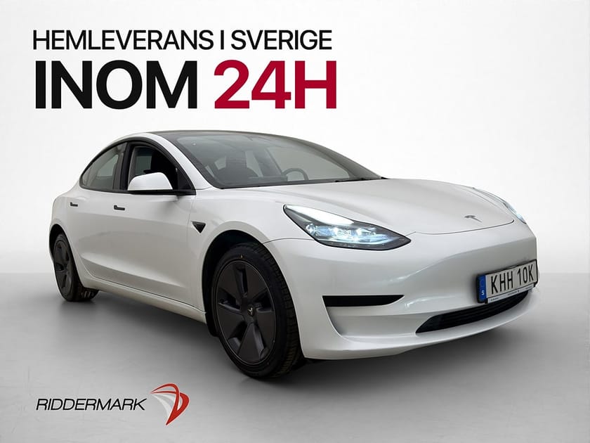 Bild 1 av Tesla Model 3 Standard Range Autopilot Svensksåld En-Brukare