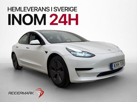 Tesla Model 3 Standard Range Autopilot Svensksåld En-Brukare