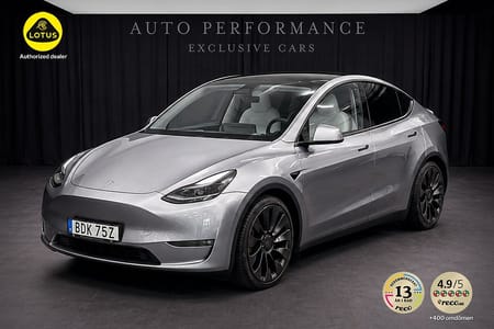Tesla Model Y Performance 534hk Dragkrok / Hemleverans /