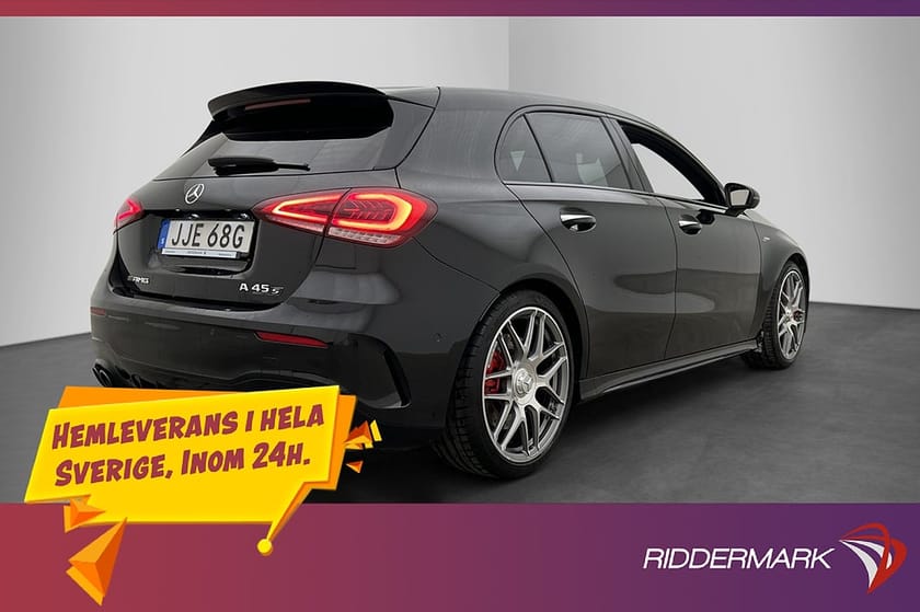 Bild 4 av Mercedes-Benz AMG A 45 S 4MATIC+ A45 421hk Pano Burm 360° MOMS