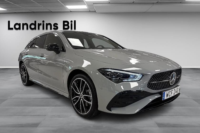 Bild 3 av Mercedes-Benz CLA 250 e Shooting Brake AMG Pano 360Kamera Burmester