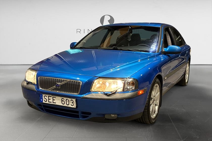 Bild 1 av Volvo S80 2.4T 200 HK AUT DRAG KAMREM BYTT FARTHÅLLARE XENON 17"