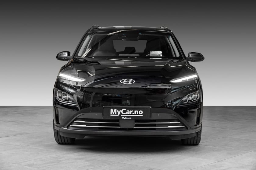 Bilde 3 av Hyundai Kona Electric 64 kWh Premium LR TOPPUTSTYRT-KROK-SKINN-VENTILERTE SETER