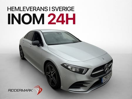 Mercedes-Benz A 200 Sedan AMG Line 163hk Wide Drag Navi Kamera