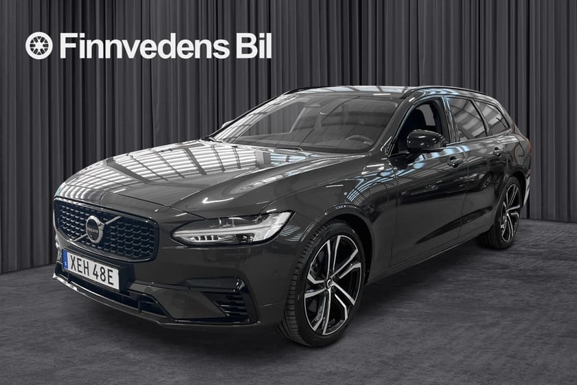 Bild 1 av Volvo V90 Recharge T8 Ultimate Dark *DRAG/360-KAMERA/H&K/SKINN*