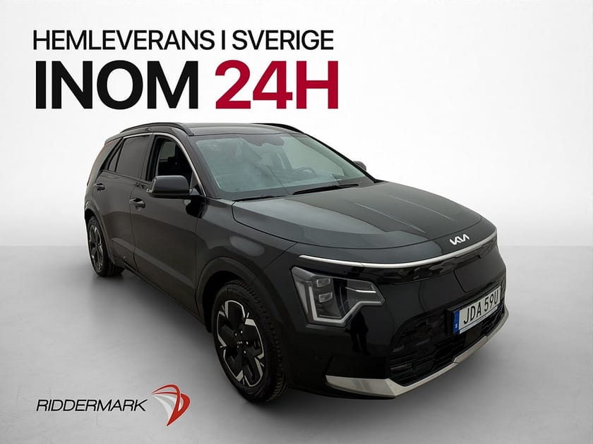 Bild 1 av Kia Niro EV 204hk Adv Plus 2 H/K B-Kamera Navi HuD Skinn
