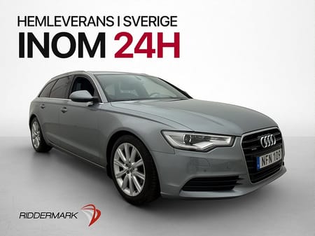 Audi A6 Avant 3.0 TDI 204hk Q Sensorer Farthållare