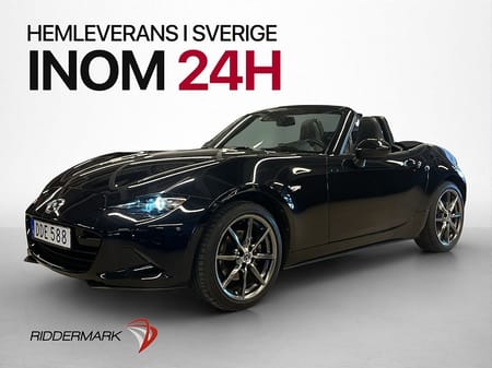 Mazda MX-5 2.0 SKYACTIV-G 160hk Cab BOSE Skinn CarPlay Navi