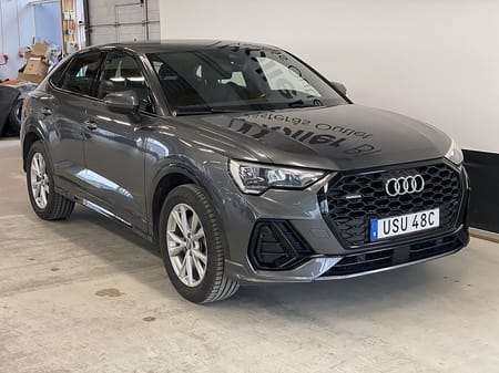 Audi Q3 Sportback 40 TDI quattro 190 HK Q S-LINE/FjärrVärmare/B&O/Drag