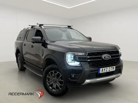 Ford Ranger Dubbelhytt Wildtrak e-4WD Cockpit Värm Drag Släde Kåpa Moms