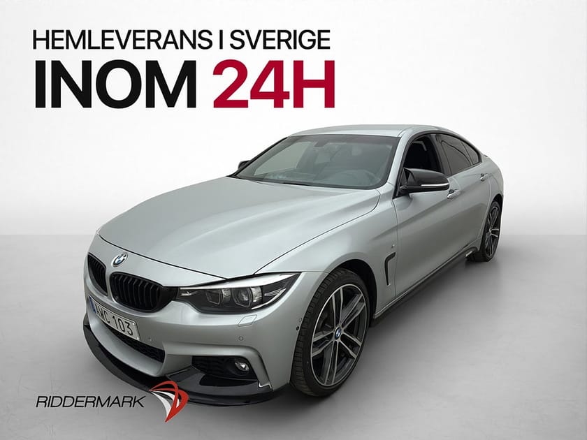 Bild 1 av BMW 440i xDrive M Performance Gran Coupé Sport 360hk Kamera Harman/Kardon SV-Såld
