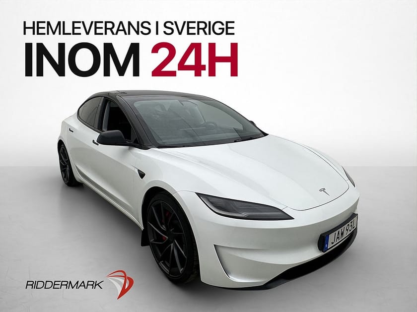 Bild 4 av Tesla Model 3 Performance Värmepump Pano Autopilot MOMS