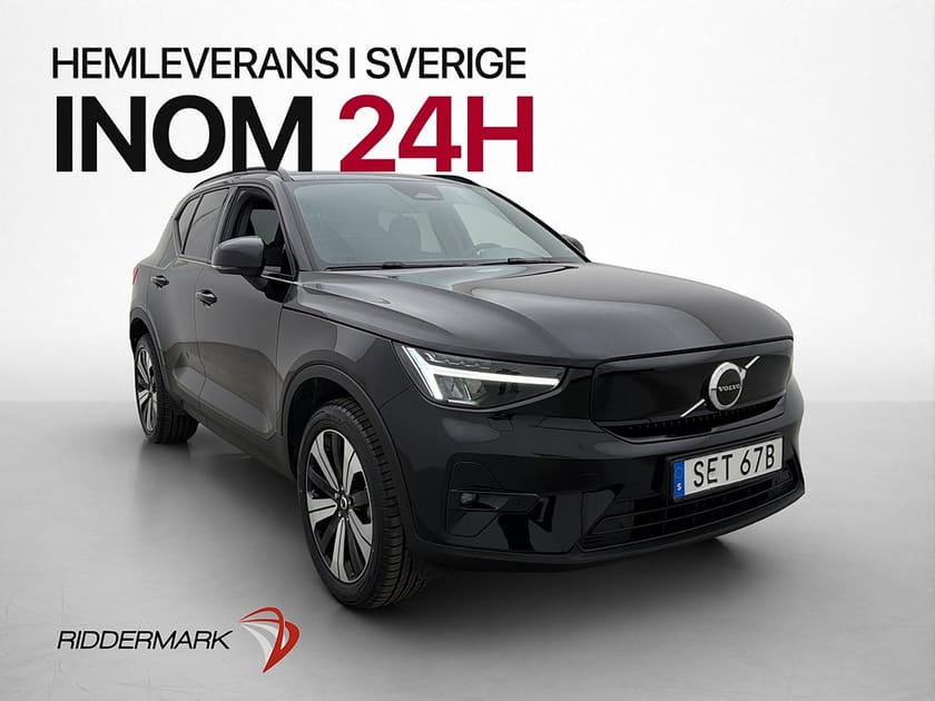 Bild 1 av Volvo XC40 Recharge Single Motor Plus Edition 231hk Värmare Drag CarPlay MOMS