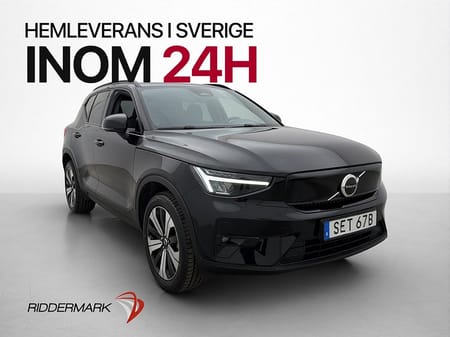 Volvo XC40 Recharge Single Motor Plus Edition 231hk Värmare Drag CarPlay MOMS