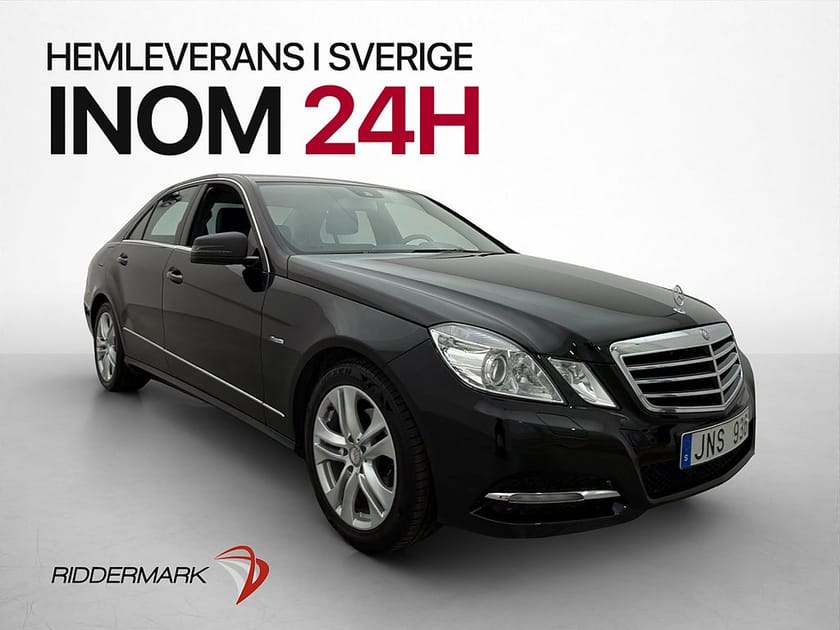 Bild 1 av Mercedes-Benz E 220 CDI BE E220 Avantgarde Drag Sensorer Halvskinn