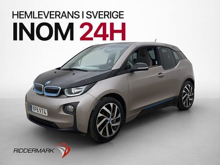 BMW i3 60 Ah REX 170hk Comfort P-Sensorer Halvskinn