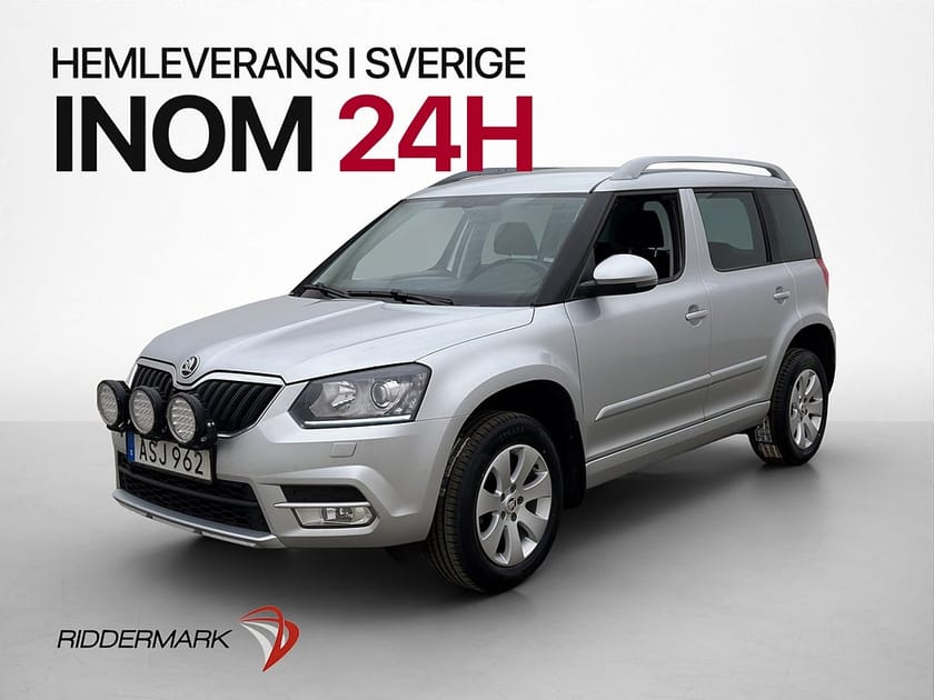 Bild 3 av Škoda Yeti Skoda 1.4 TSI Drivers Edition Värmare Kamera Navi Drag