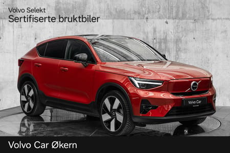 Volvo C40 Recharge Twin El. Ultimate 408Hk. Topputstyrt!