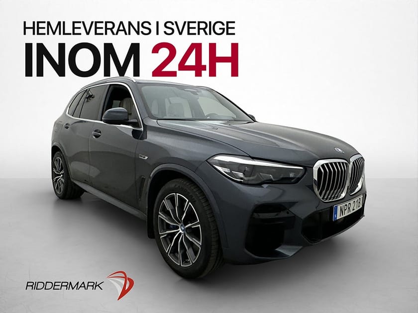Bild 1 av BMW X5 xDrive45e iPerformance M Sport Pano Luft Drag HiFi DA+ PA+ 360 HUD