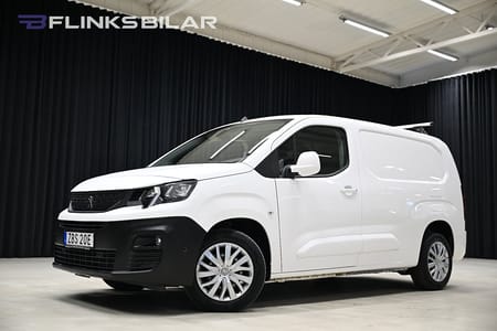 Peugeot Partner Utökad Last 130HK L2|Automat|Drag|Värmare|Backkamera|Kambytt|
