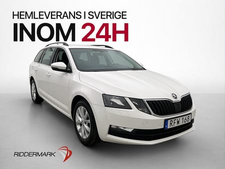 Škoda Octavia Kombi Skoda Ambition Dragkrok Värmare CarPlay P-Sens