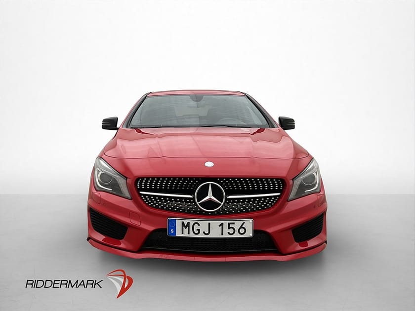 Bild 2 av Mercedes-Benz CLA 220 d Coupé AMG Night Sensorer Halvskinn