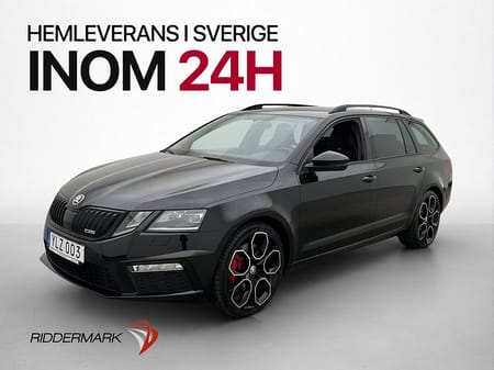 Škoda Octavia Kombi RS Skoda 245hk Canton Värmare Kamera CarPlay Elstol