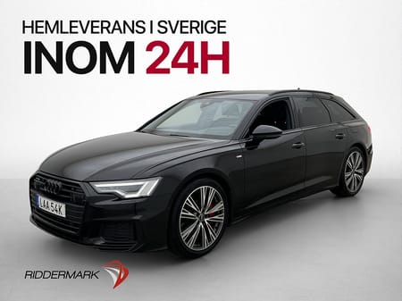 Audi A6 Avant 55 TFSI e quattro TFSIe Q S-Line Cockpit Kamera Värm Matrix Drag