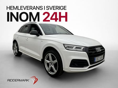 Audi Q5 45 TFSI quattro 245hk S-line Cockpit Värmare Kamera Drag