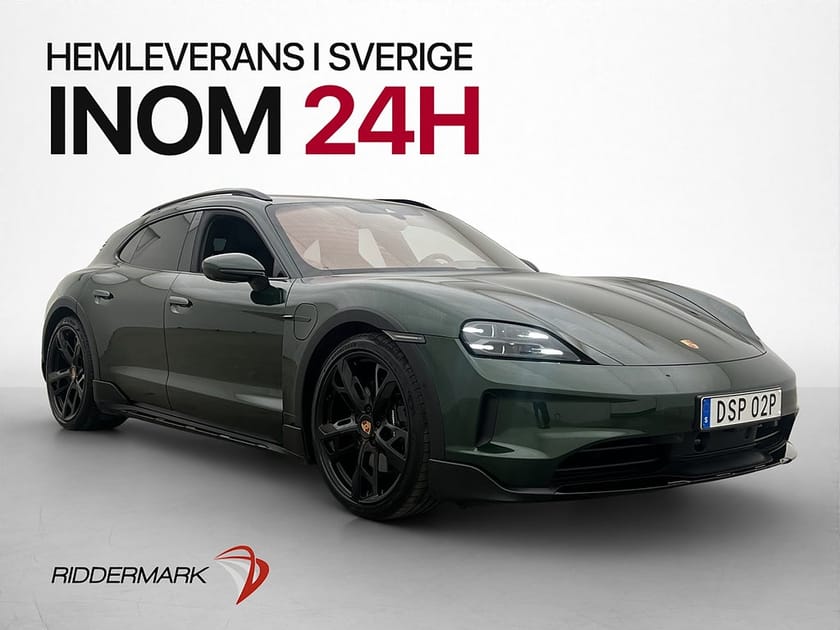 Bild 1 av Porsche Taycan 4S Cross Turismo Sport Chrono BOSE HUD Pano